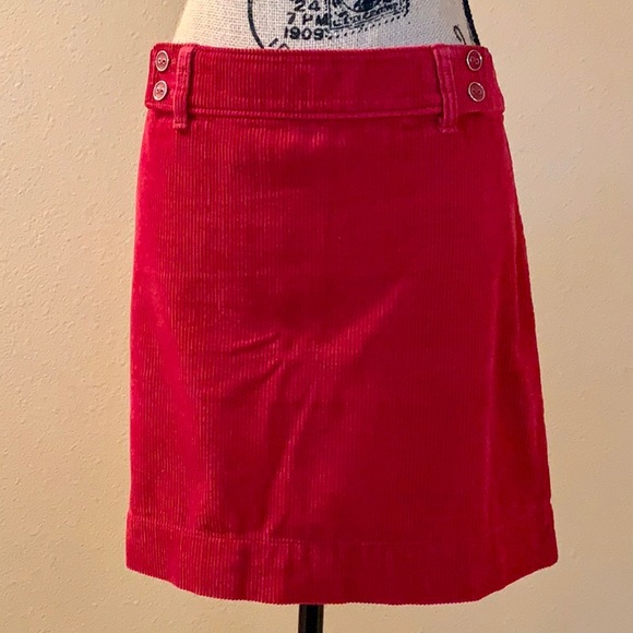 Loft Corduroy Skirt - Picture 1 of 7